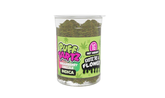 Puff Tartz Dreamberry Drizzle – 1 Gram Premium THCA Flower Jar - Puff Tartz
